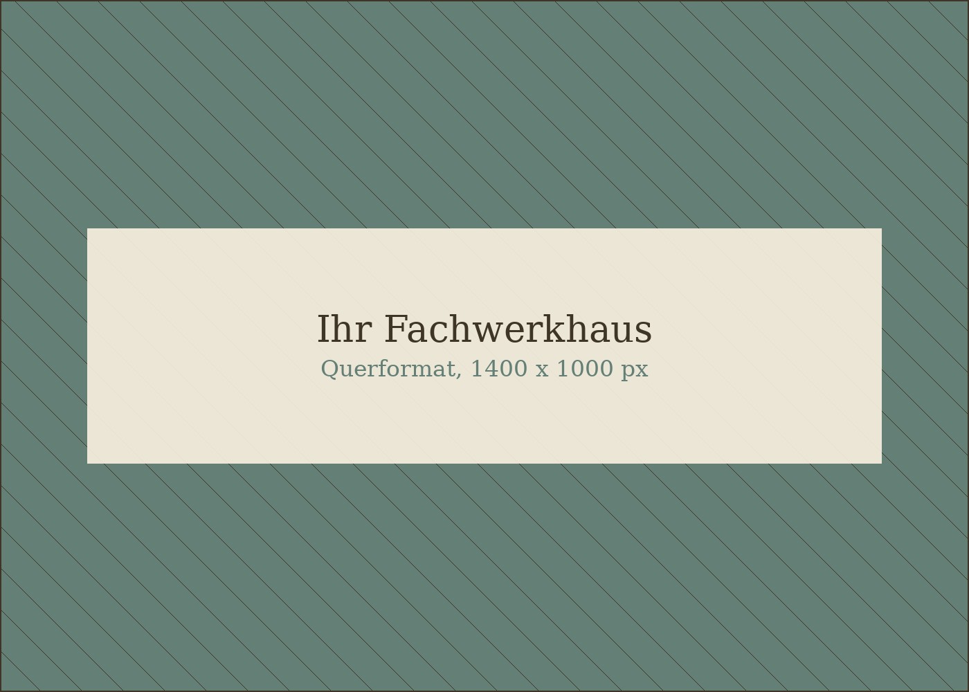 Das Fachwerkhaus der Autorin